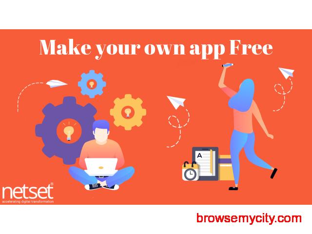 create your own app for free