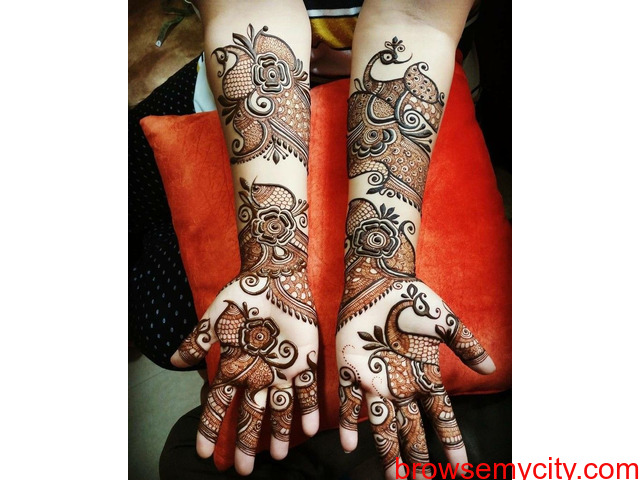 Vishnu Mehendi Artist in Kagadasspura,Bangalore - Best Mehendi Artists in  Bangalore - Justdial