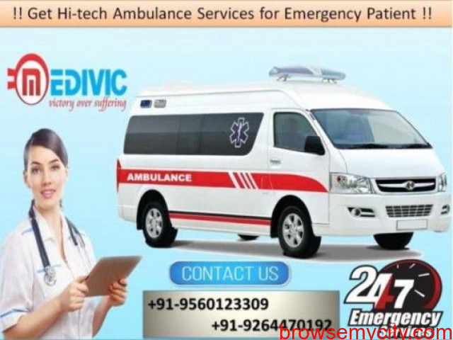 High-Level Emergency Life-Saver Ambulance Service in Bokaro by Medivic ...