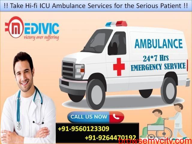 Helpful Emergency Support By Medivic Ambulance Service In Koderma - 180772