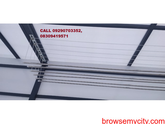 Pulley Cloth Drying Hanger Kadiri Call 09290703352 Wall Mounted Roof Hanger - 1/4