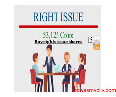 How to buy rights issue shares