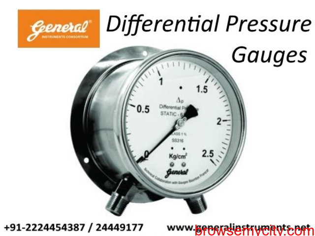Differential Pressure Gauges Manufacturers In India - 1/1