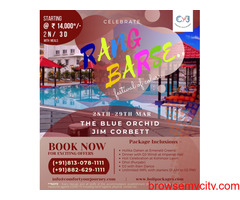 Best Holi Packages 2021 | The Blue Orchid hotel & Resort Jim Corbett