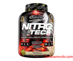 Buy Whey Protein Isolates - MuscleTech NitroTech Performance Series - Buyceps