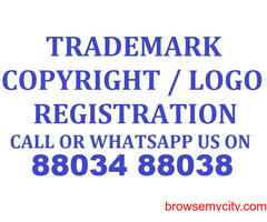 Trademark Copyrights Design and Logo Registration Call 88034 88038