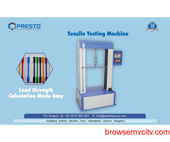 Tensile Testing Machine Manufacturer in India