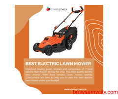 Best Electric Lawn Mower in India - Cherrycheck