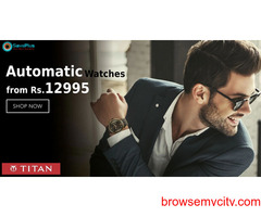 Titan Coupons, Deals : Automatic Watches from Rs.12995