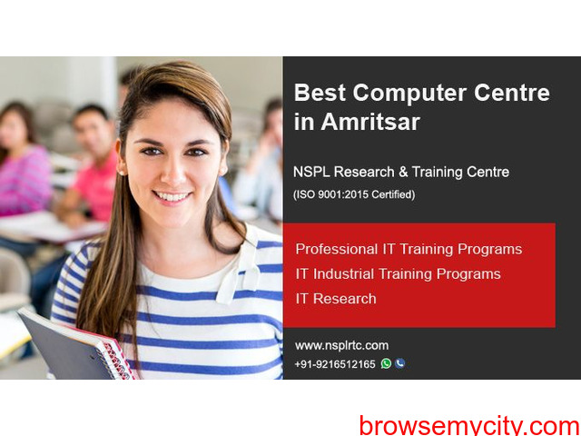 Best Computer Centre in Amritsar | NSPL RTC - 1/1