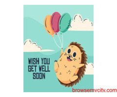 Discover Free Animated Get Well Soon Cards to pray for someone's healthy life