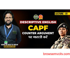 Best CAPF Training Centre | Central Armed Police Forces | Major Kalshi Classes