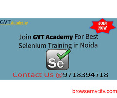 Selenium Training Institute in Noida- GVT Academy
