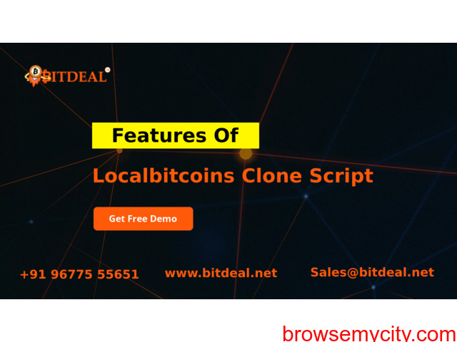 Benefits of a Bitdeal’s LocalBitcoins Clone Script - 1/1