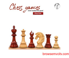 Luxury Handcrafted Chess Pieces and Sets