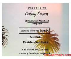 Century Seasons | Residential Plotted Development at Devanahalli, Bangalore