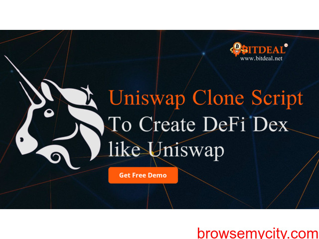 Bitdeal’s Whitelabel Uniswap Clone Script Specifications - 1/1