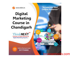 Digital Marketing Course in Chandigarh | Digital Marketing Institute in Chandigarh - TIDM
