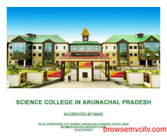Science College in Arunachal Pradesh