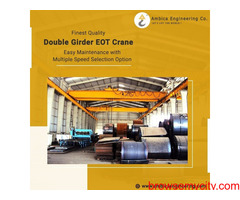 Heavy Duty Double Girder EOT Crane Manufacturer