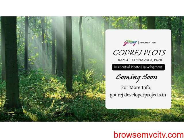 Godrej Plots Kamshet Lonavala, Pune | Pre-Book for Best Offers to exclusive offers - 2/3