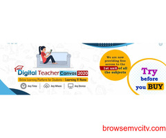 Digital Teacher Canvas / Online learning Platform for Students
