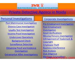 Private Detective Agency in Noida