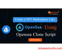 Opensea Clone Script - Build P2P NFT Marketplace Like Opensea