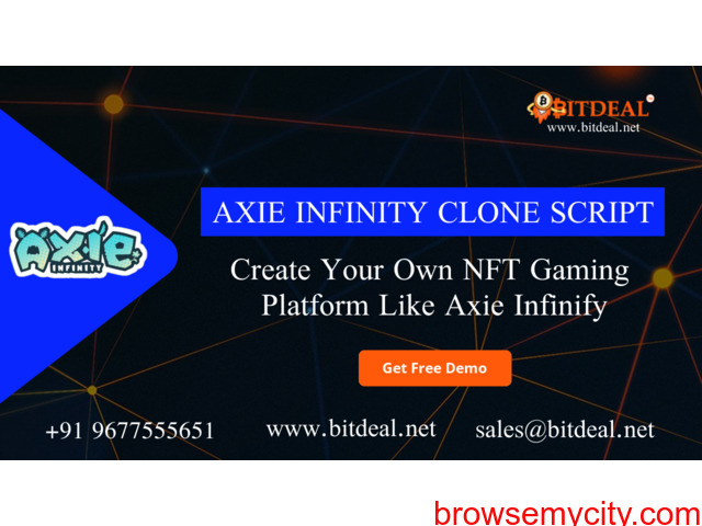 Launch Your Own NFT Gaming Platform Like Axie Infinity - Axie Infinity Clone Script - 1/1