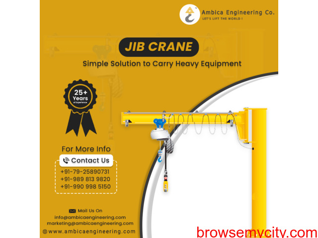 Buy Jib Crane at Highly Competitive Price - 1/1