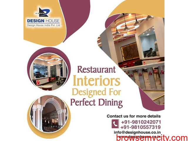 Restaurant Interior Designer In Delhi NCR - 1/1