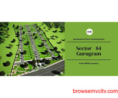 DLF SCO Plots Gurgaon at Sector 84 Golf Course Road