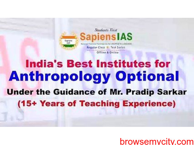 Strategy and Tips to Prepare for Anthropology Optional by Sapiens IAS - 1/1