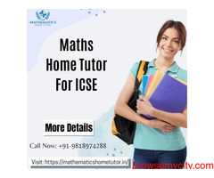 Maths Home Tutor For ICSE