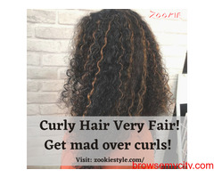 Make your Curls Beautiful with Zookie Style Salon