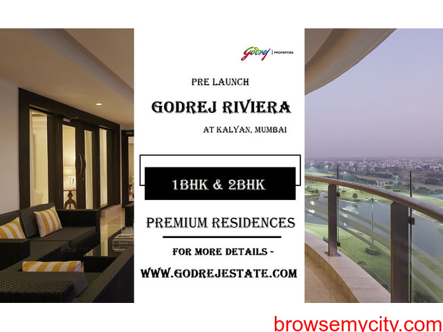 Godrej Riviera Kalyan Thane - An Upcoming Premium Residential Apartments in Mumbai - 1/5