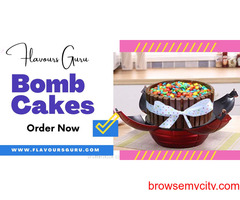 Order Now! Order Now! Surprise Online Bomb Cake Delivery in Delhi NCR from Flavours Guru