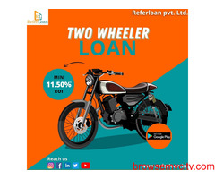 Get easy Two Wheeler Loan from ReferLoan