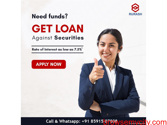 How can I apply for loan against security online in India? - 1/1