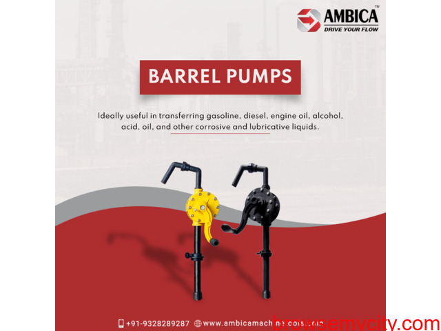 Best Barrel Pump Manufacturer in India - 1/1
