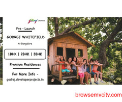 Godrej Properties Whitefield At Bangalore | Upcoming Premium Residences