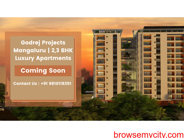 Godrej Projects Mangaluru | Upcoming 2,3 BHK Luxury Apartments - 1/1