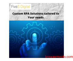 Custom RPA solutions tailored to your needs