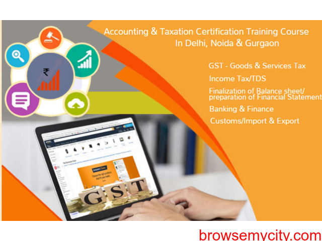 GST Institute in Delhi, Ghaziabad, SLA Classes, BAT Certification, Accounting Training Course - 1/1