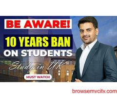 Study in UK : 10 Years Ban on UK Student Visa | Study Abroad 2022