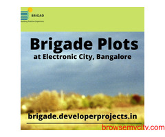 Brigade Plots Electronic City Bangalore-Spacious Modern Living.