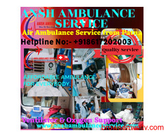 Get Bihar's most experienced ambulance service in Patna. ANSH