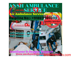 Get Best Quality & Reliable Ambulance Services in Patna - ANSH