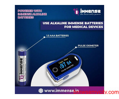 Buy high quality Oximeter battery in lowest price Immense