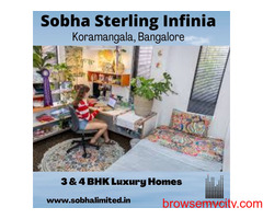 Sobha Sterling Infinia Koramangala, Bangaloe - Surround Yourself With Elegance